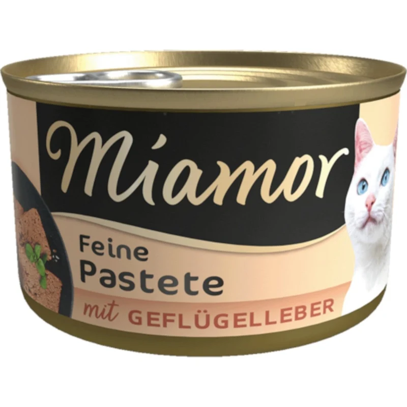 Miamor Feine Pastete mit Geflügelleber