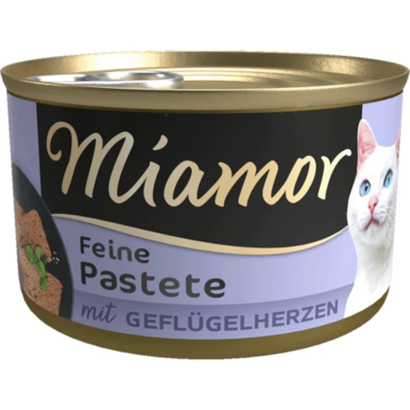 Miamor Feine Pastete mit Geflügelherzen