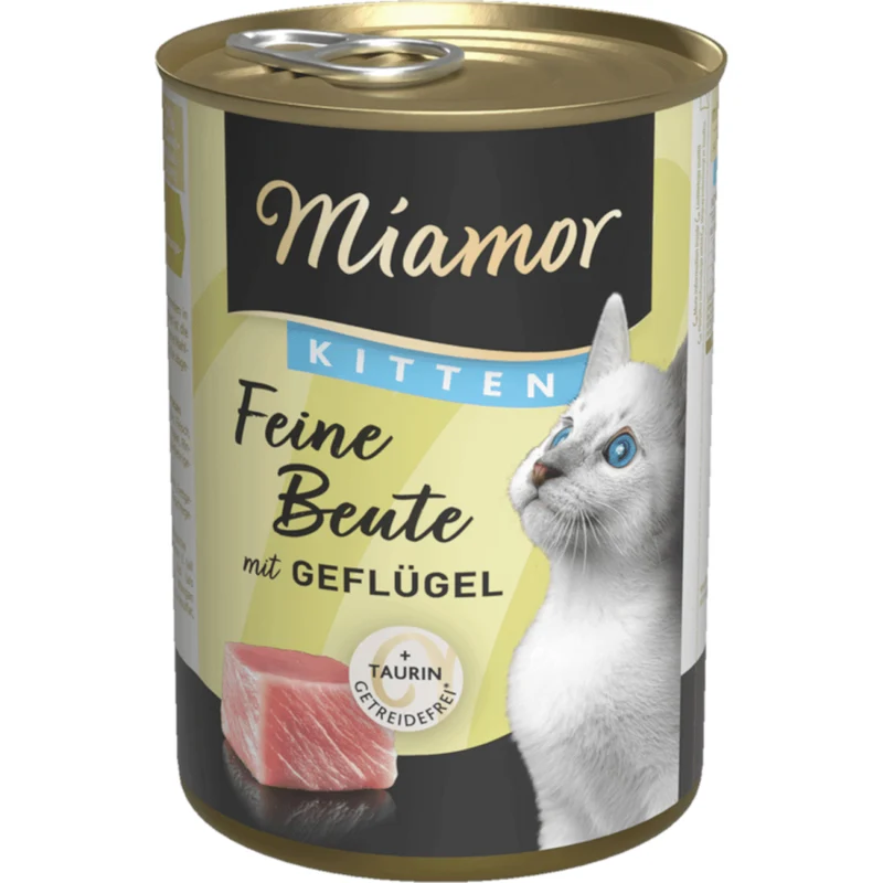 Miamor Feine Beute Kitten mit Geflügel