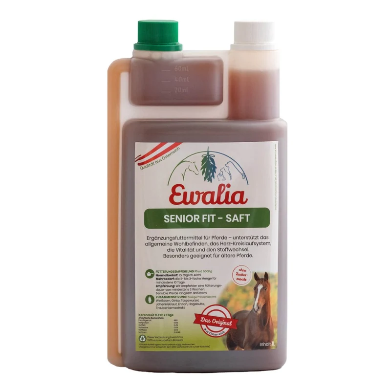 Ewalia Senior Fit-Saft für Pferde