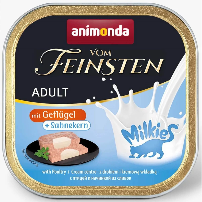 Animonda Vom Feinsten Adult Milkies Geflügel + Sahnekern