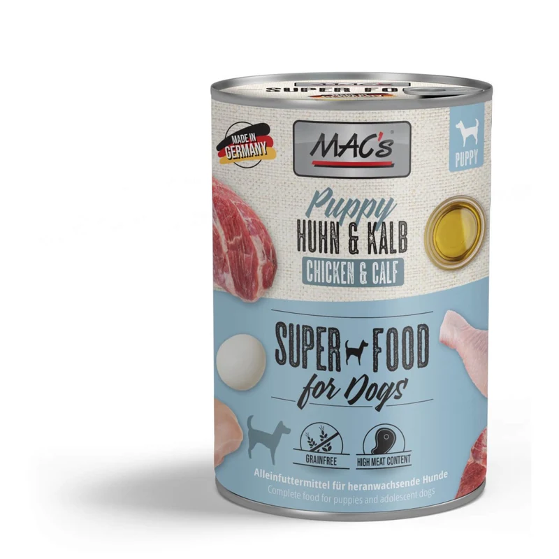 MACs Dog Puppy Huhn & Kalb