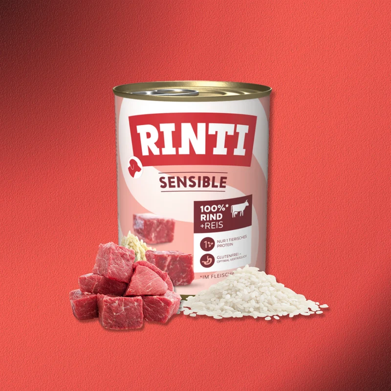 30x800g Rinti Sensible - Rind & Reis