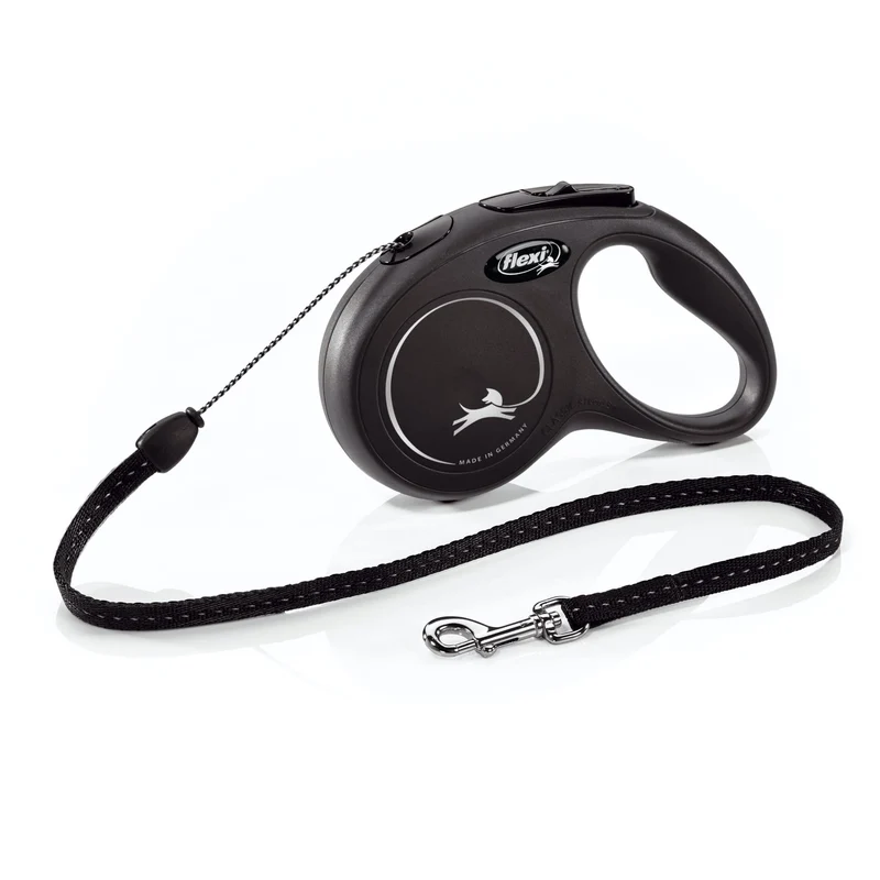 Flexi Classic Roll-Hundeleine (Seil), ergonomisch, langlebig und verhedderungsfrei, für Hunde bis zu