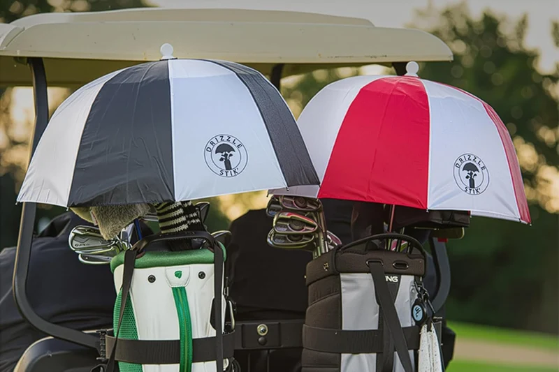 drizzlestik Flex – Golf Club Regenschirm rose, rose